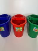 Balde ovalado con escurridor 14 lts