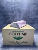 Toallas de papel intercaladas blancas